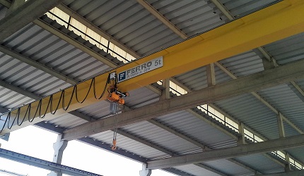 Ponte Rolante Suspensa