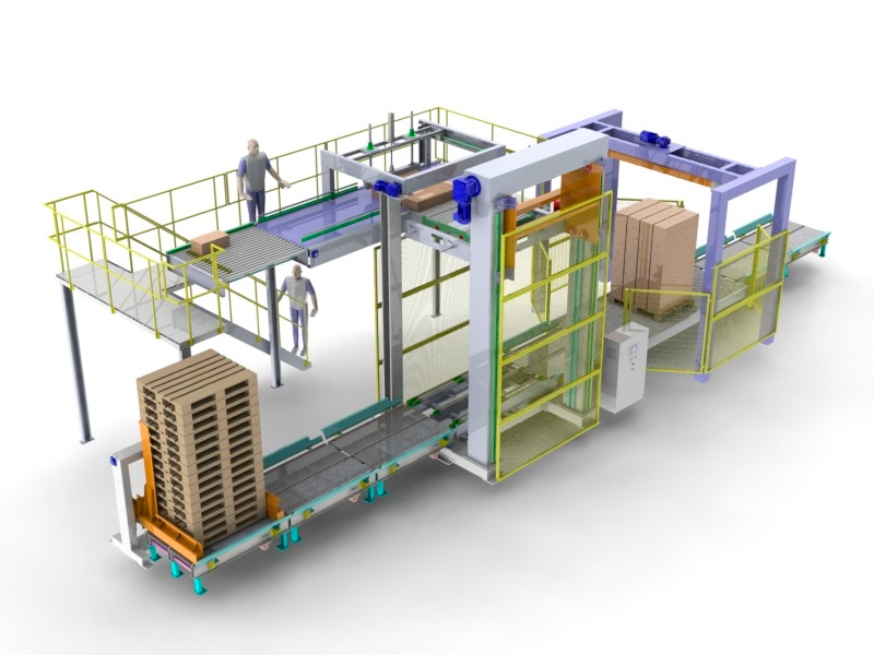 Sistema Automático de Paletização Sistema Automático de Paletização